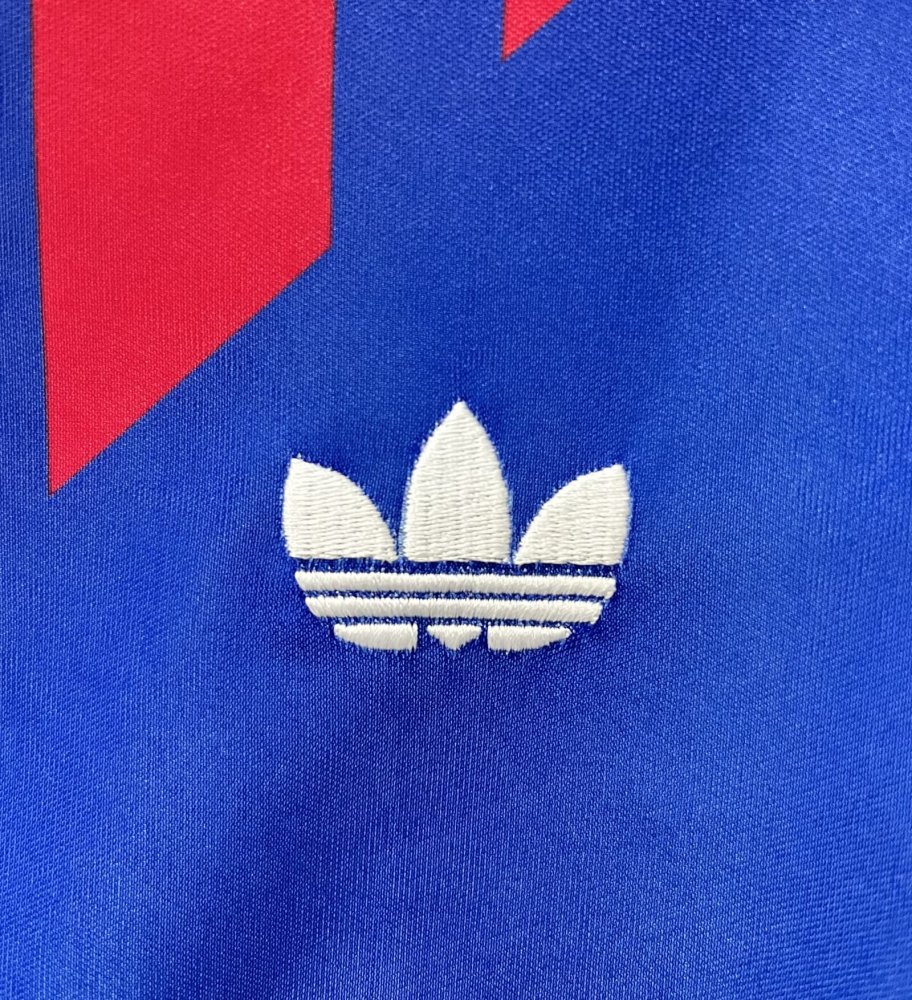 retro 1990 France home Retro World Cup football jersey