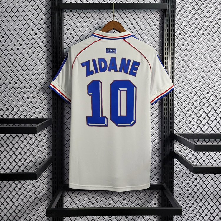 Retro Kids 1998 Kids France home Retro Zidane LIZARAZU Henry Football jersey