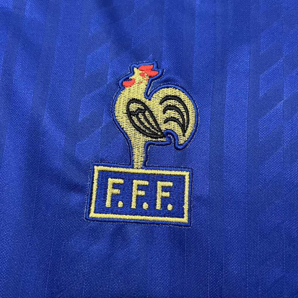 Retro 1994-95 France home Retro Football jersey