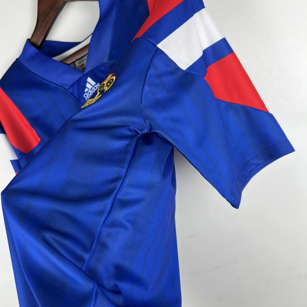 retro 1992-94 France home Retro football jersey
