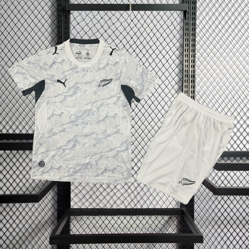 2026 New Zealand Home kids Football jersey