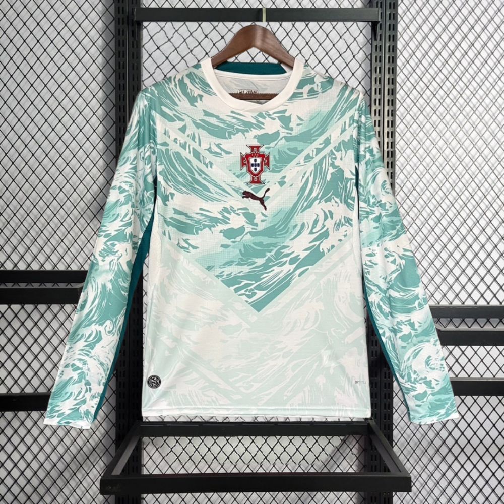 2026 Portugal Away Long sleeves Football jersey