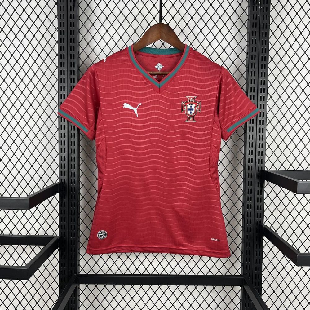 Women's 2026 Portugal Home World Cup Football jersey
