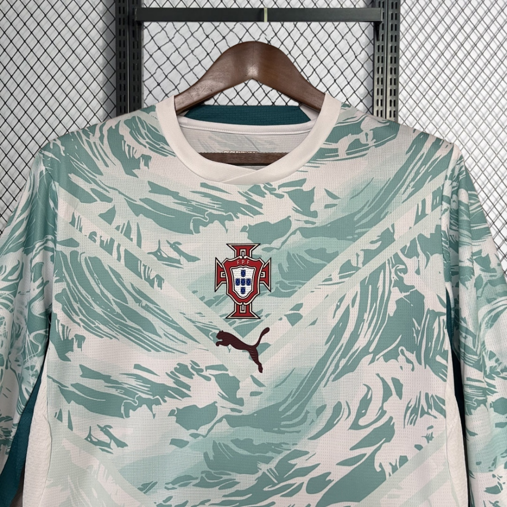 2026 Portugal Away Long sleeves Football jersey