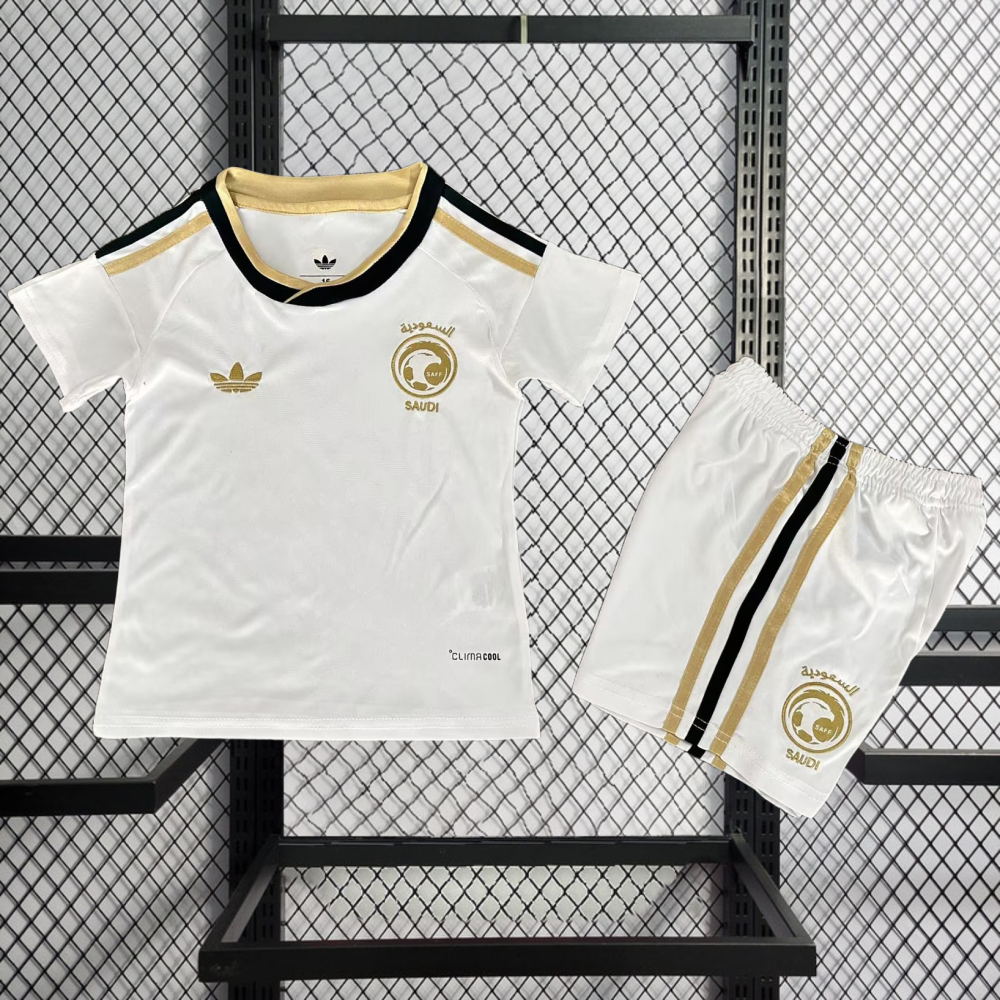 2026 Saudi Arabia Away kids Football jersey