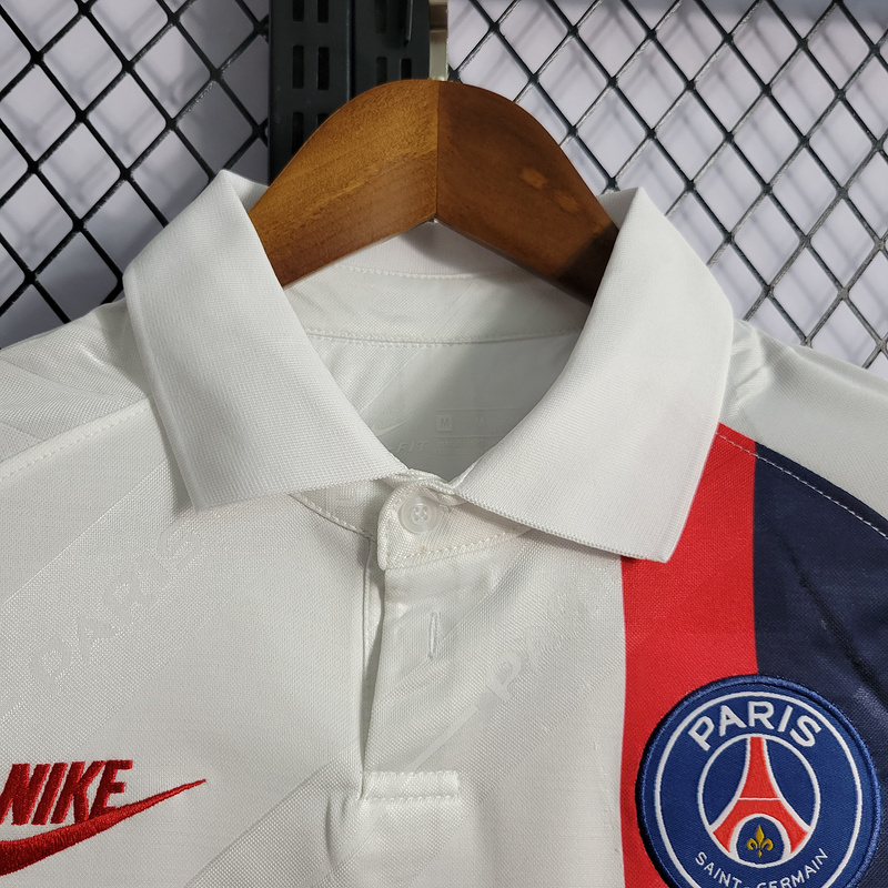 Retro 2019-20 psg third Away retro white Football jersey