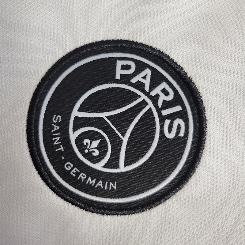 Retro 2018-19 PSG Away Retro White Champions League Long Sleeve Football jersey