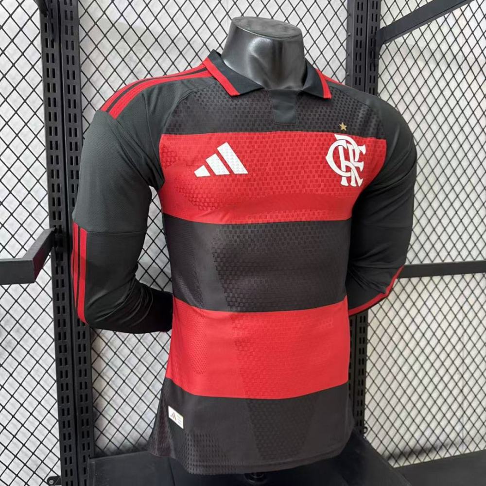 Player 2026-27 Flamenco Home Long sleeves Football jersey