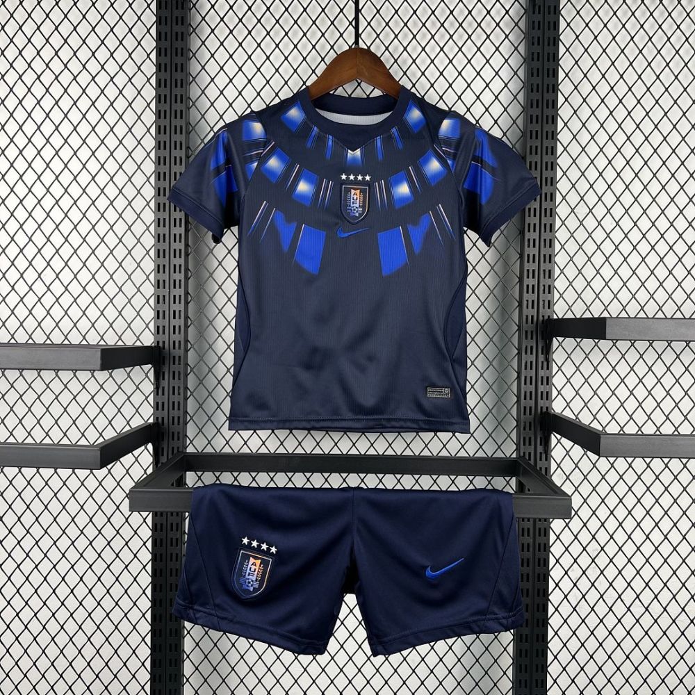2026 Uruguay Away kids Football jersey