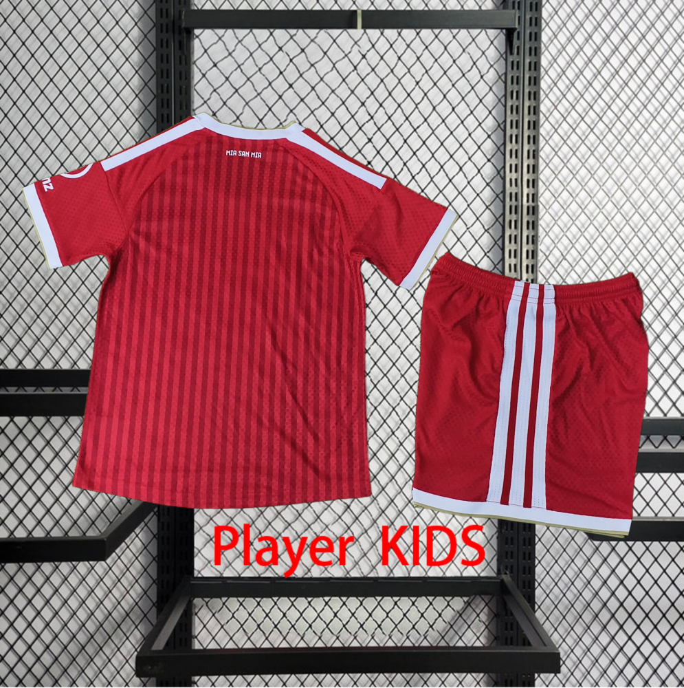 Player 2026-27 Bayern Munchen Home Kids football jersey Player KIDS