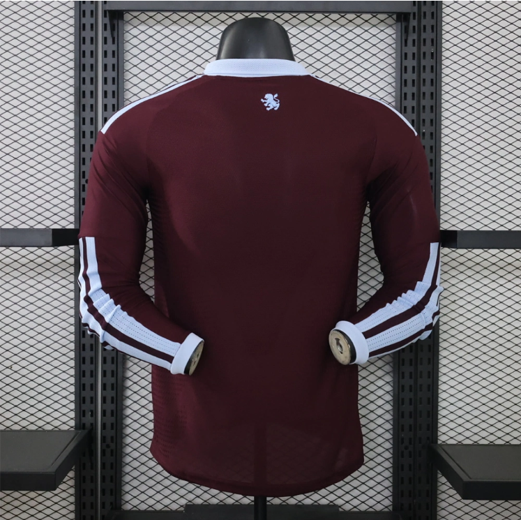 Player 2026-27 Aston Villa Home Home Long sleeves Football jersey