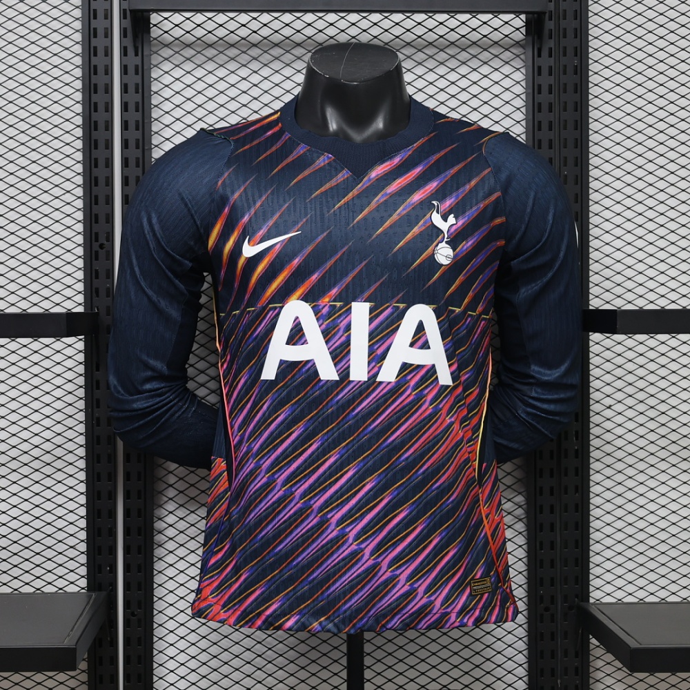 Player 2026-27 Tottenham HotSpur Away Kit Player Version Football Long Sleeve Shirt