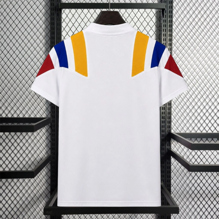 2026-27 Colombia White EQT Tricolor Casual Retro Football jersey