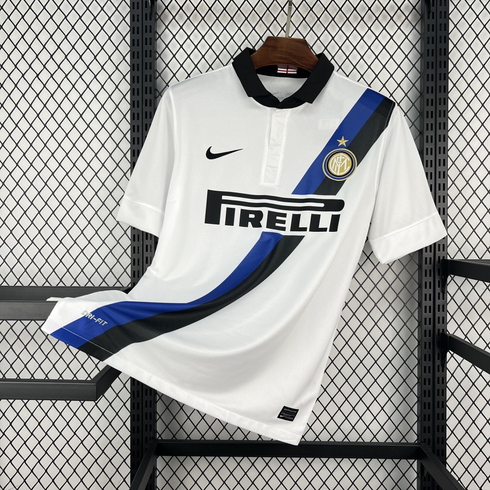 Retro 2011-12 Inter Milan Mens Away Retro Football jersey