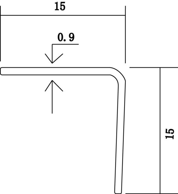 One-side Printed PVC Corner Guard  YL-E Series