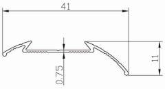 HX Series Aluminum Flooring Profile BJ-001C