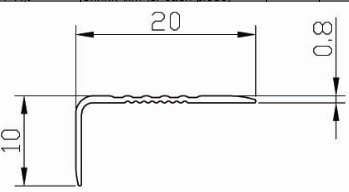 HX Series Aluminum Flooring Profile BJ-016