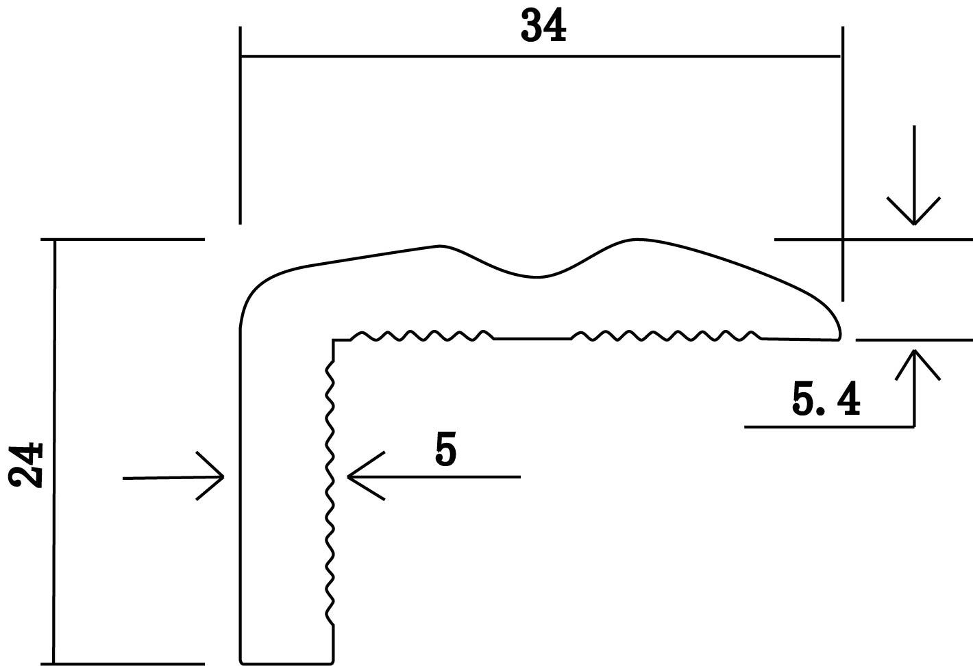 Foamed PVC Corner Guard F-CG-A