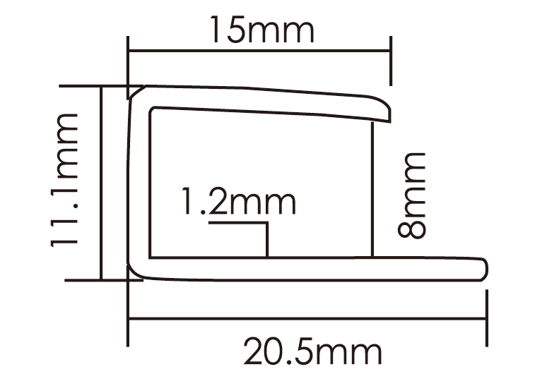 Accessory of  Wall Panel PNL-C-15*8