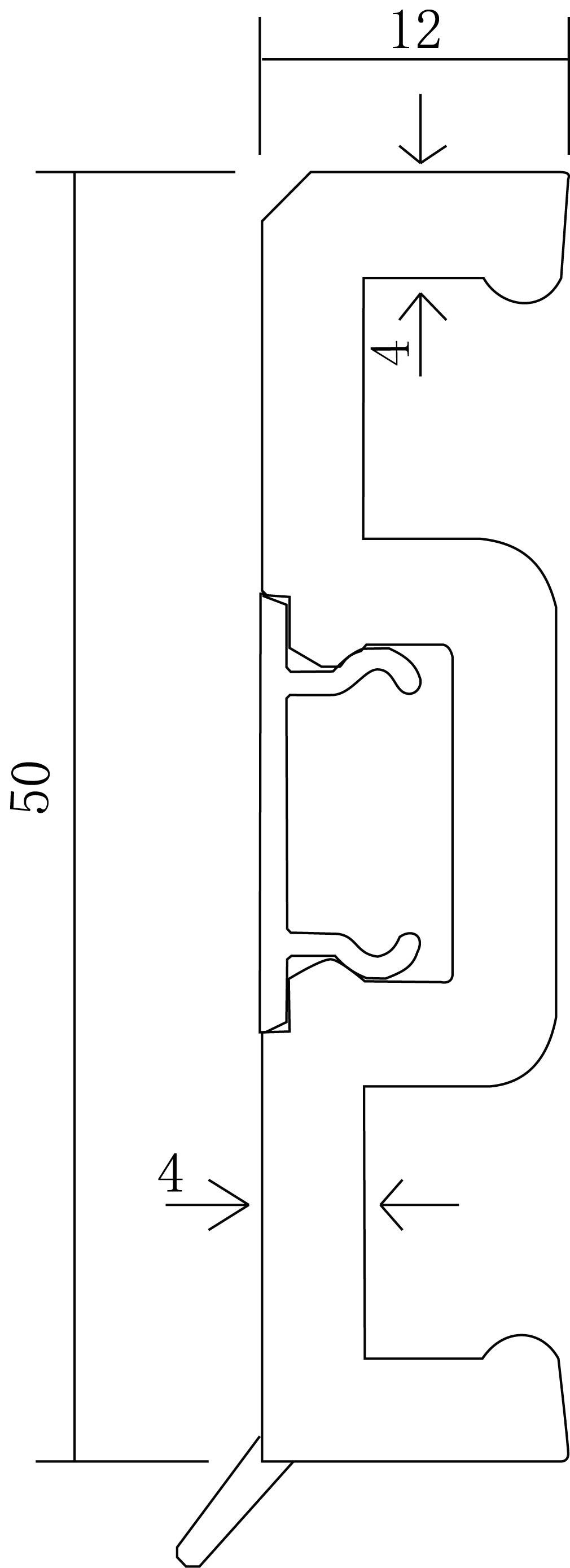PVC F50-C Skirting Board