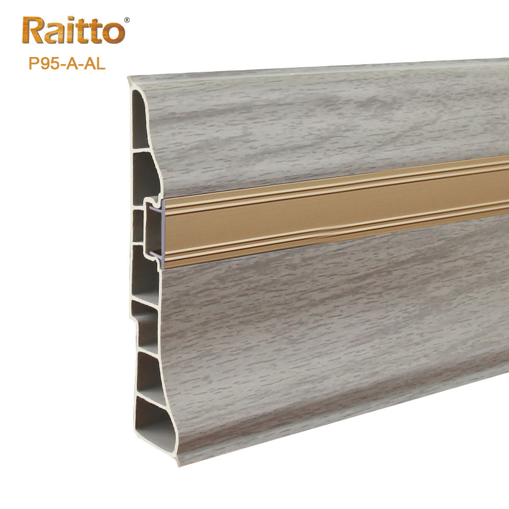 PVC P95-A-AL Skirting Board