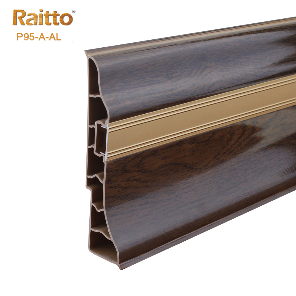 PVC P95-A-AL Skirting Board