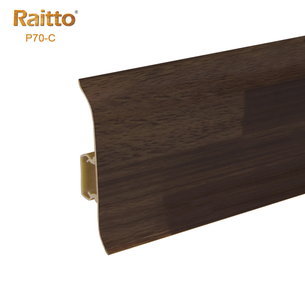 PVC P70-C Skirting Board