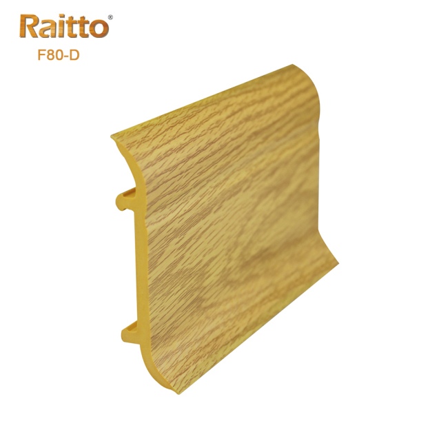 PVC F80-D Skirting Board