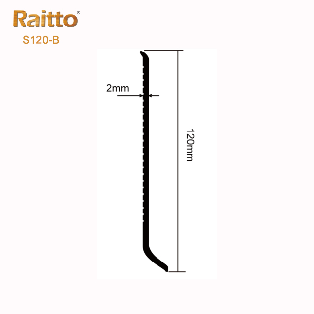 PVC S120-B Skirting Board