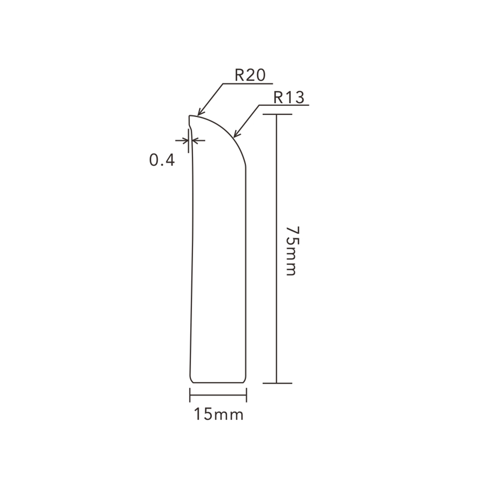 PVC F75-D Skirting Board