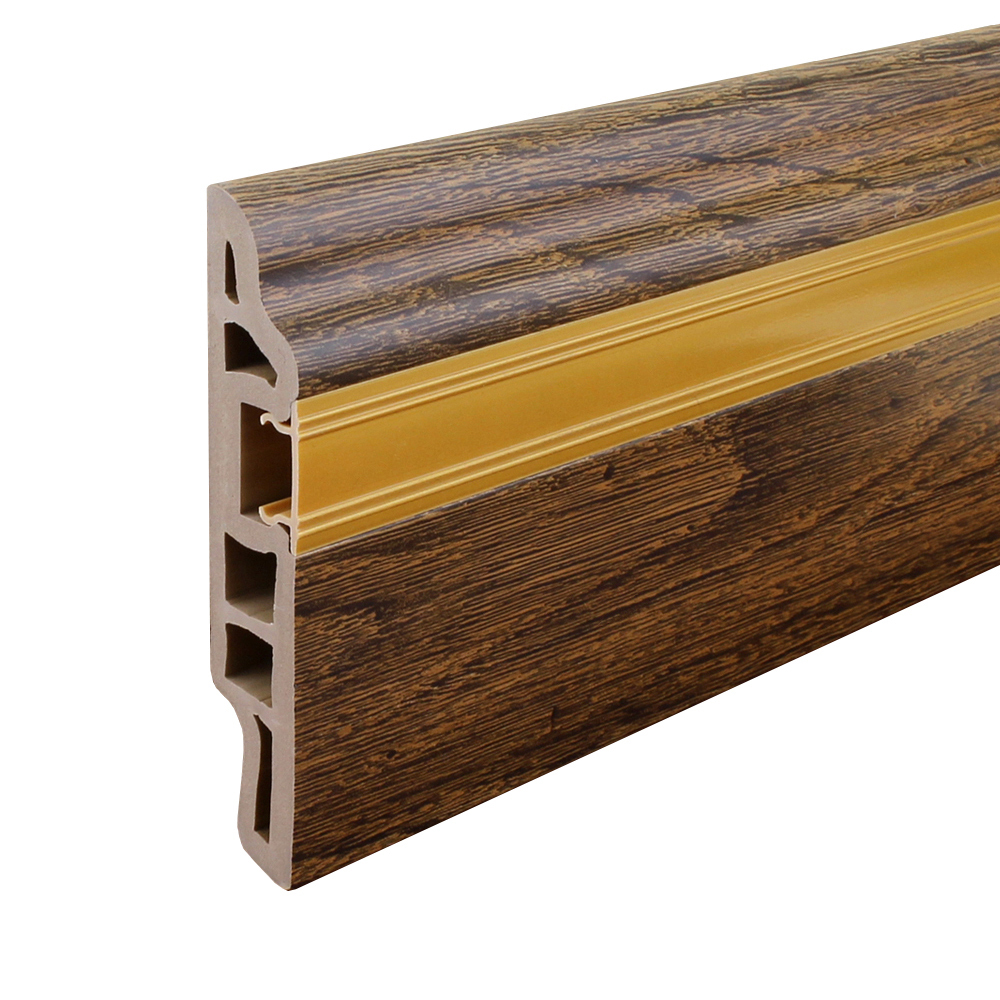 PVC F80-F Skirting Board