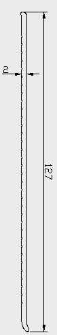 PVC S127-C Skirting Board