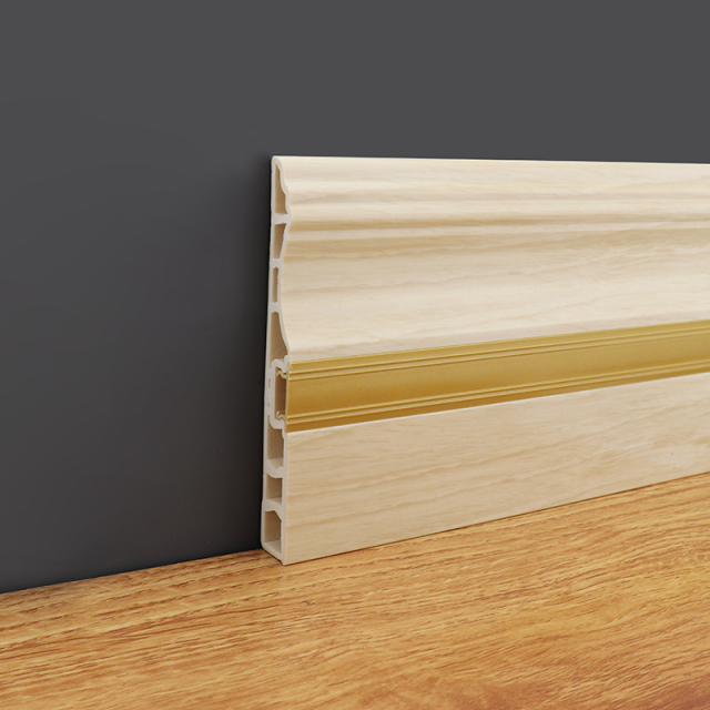 PVC F100-E-PA Skirting Board