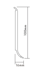 PVC F100-A Skirting Board