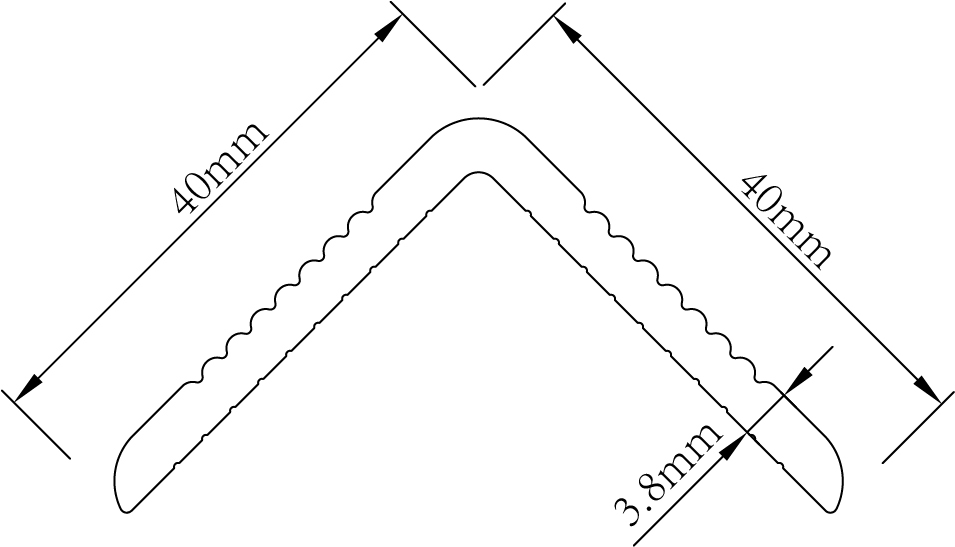 Soft PVC Corner Guard S-CG-40*40