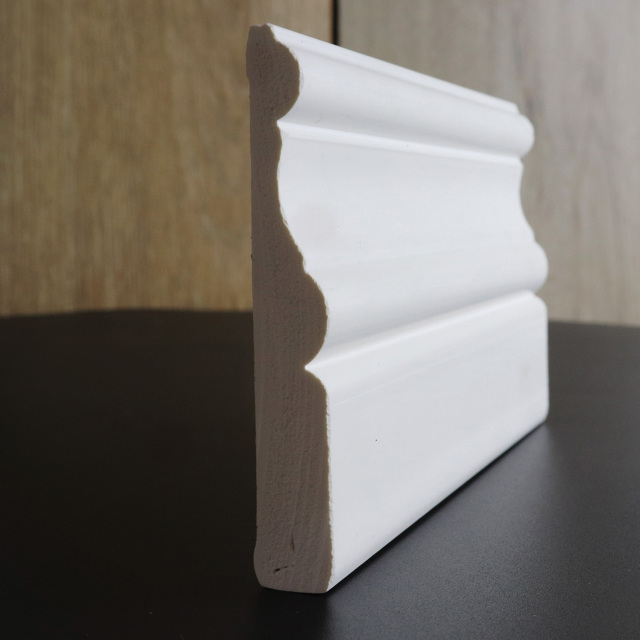 Foamed PVC U-DJ80 Door Jamb / skirting board / Waist Line