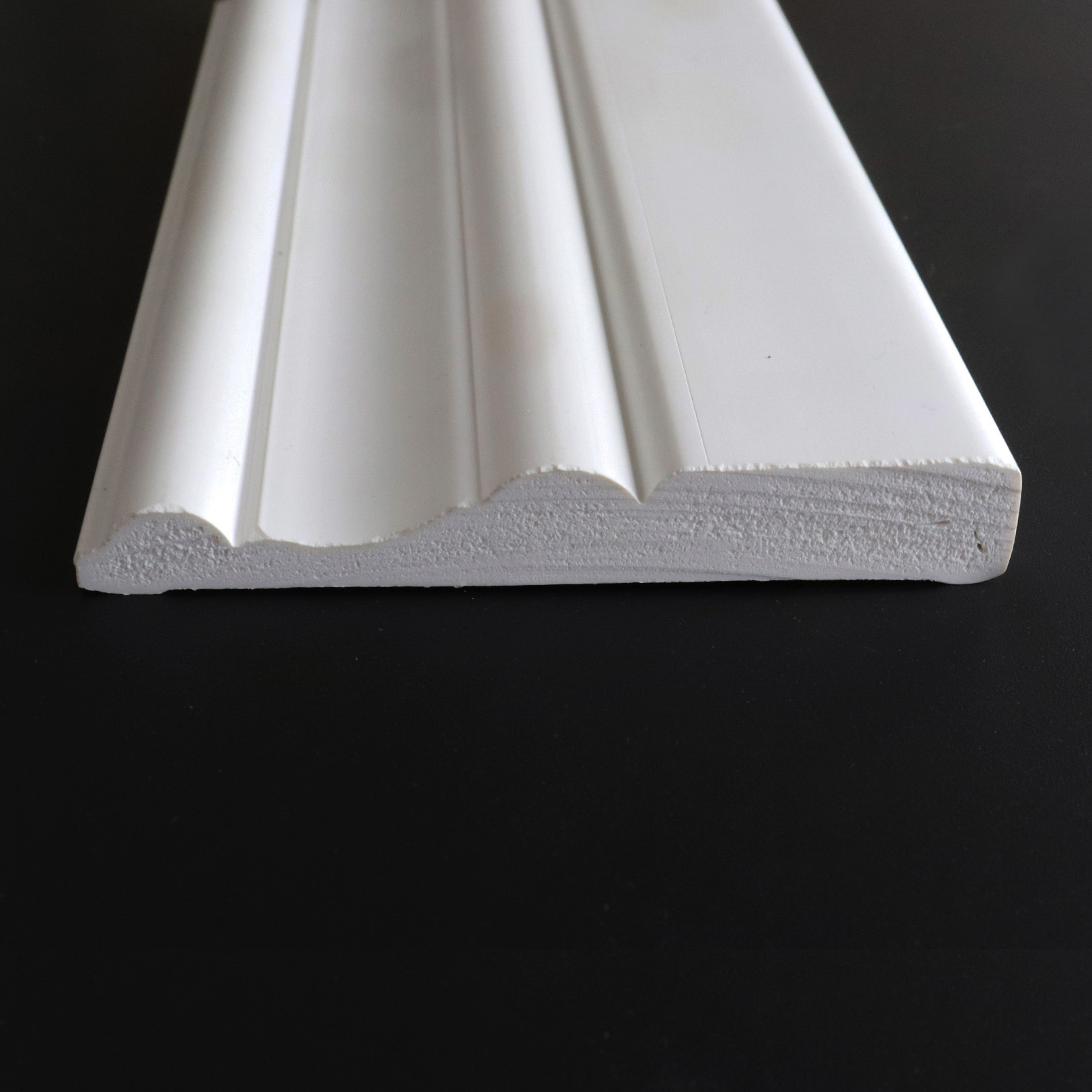 Foamed PVC U-DJ80 Door Jamb / skirting board / Waist Line