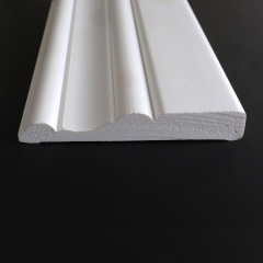 Foamed PVC U-DJ80 Door Jamb / skirting board / Waist Line
