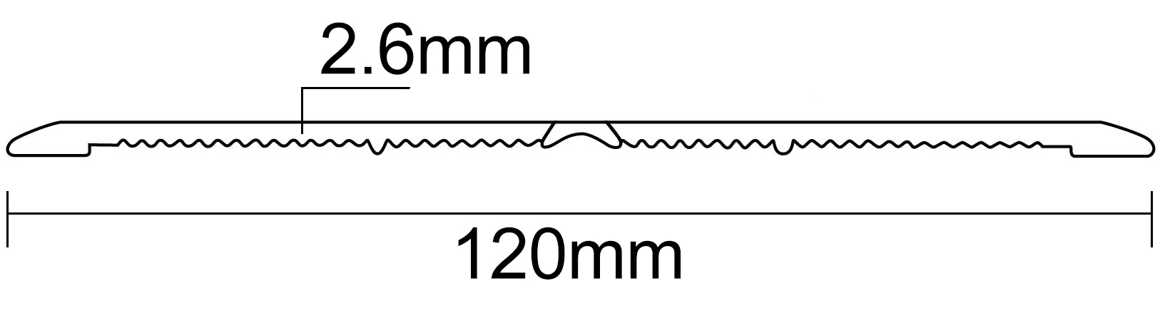 Hard PVC Universal Angle UA-60*60