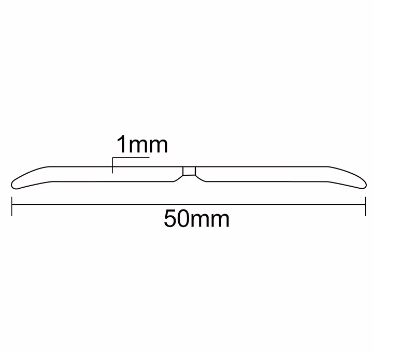 Hard PVC Universal Angle UA-25*25