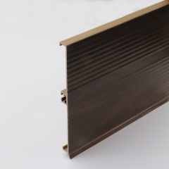 Hard PVC Kitchen Cabinet Skirting Board KL-S-120