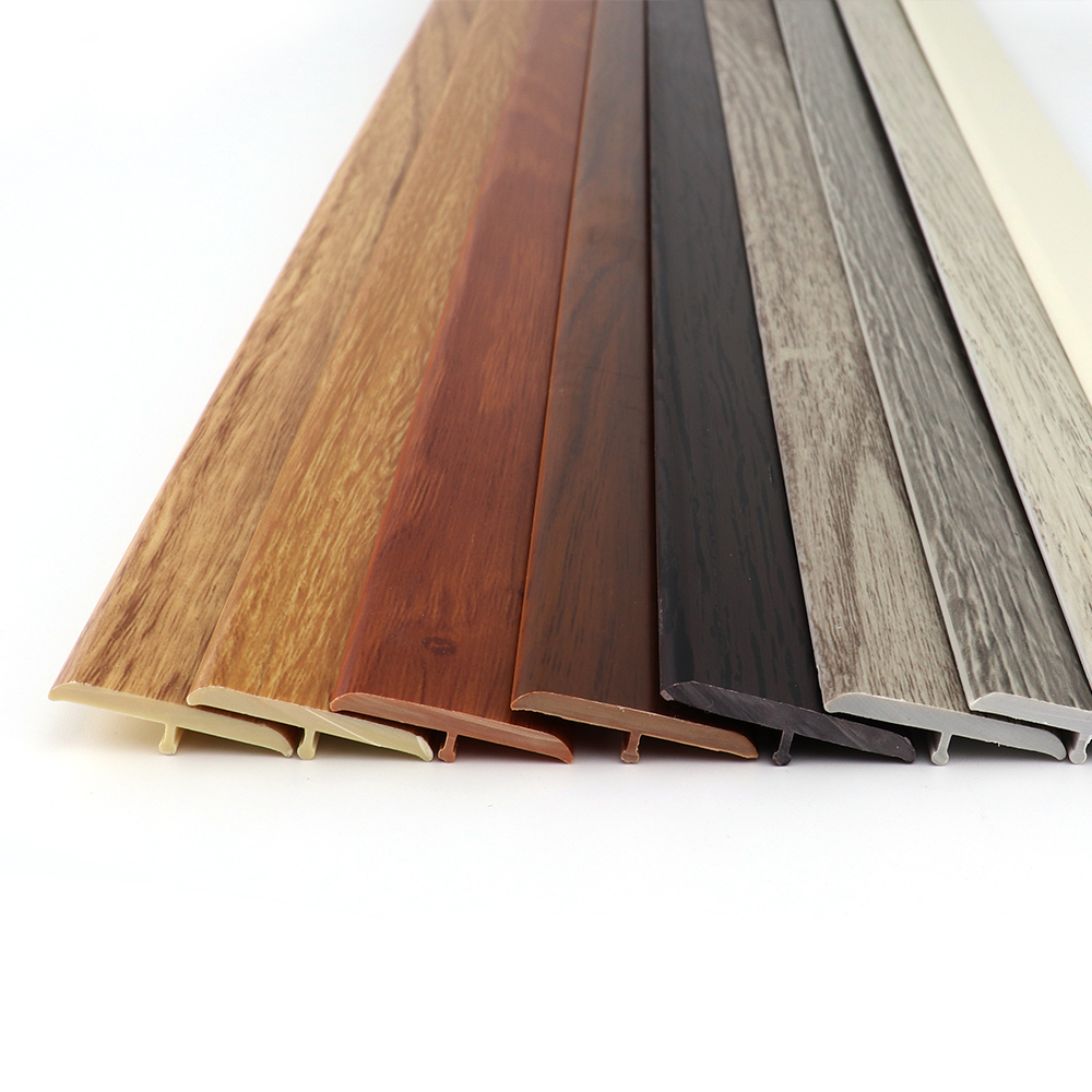 surface printed PVC T-moulding YP26