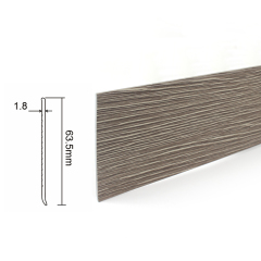 PVC S63-C Skirting Board