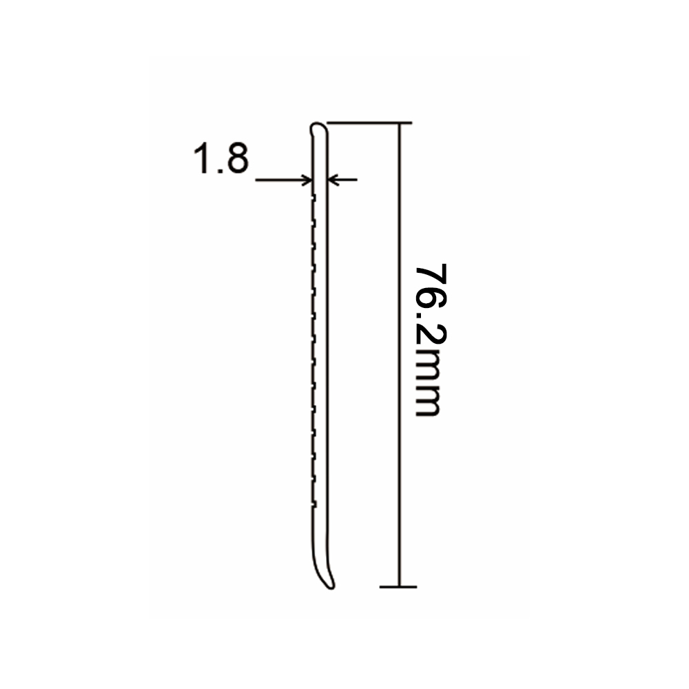 PVC S76-C Skirting Board