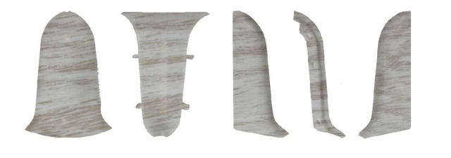 PVC P60-D Skirting Board