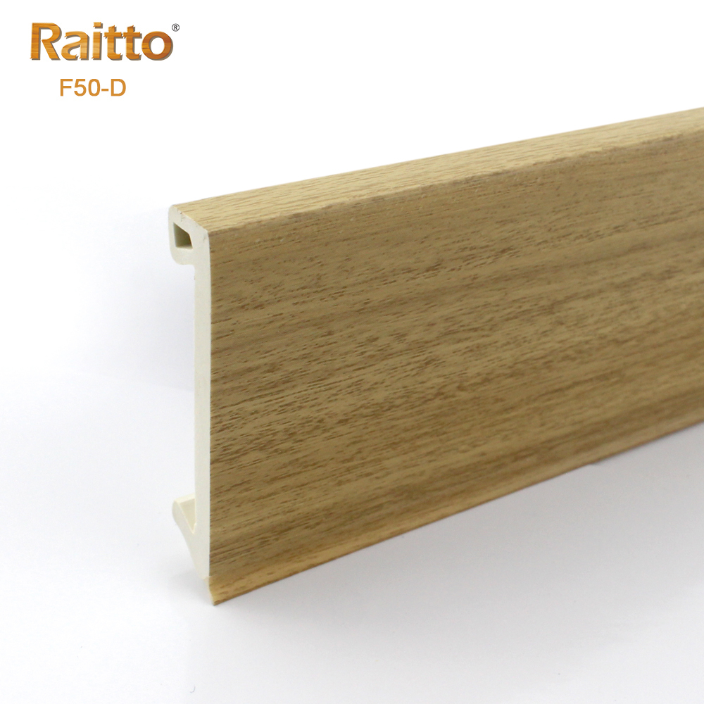 PVC F50-D Skirting Board