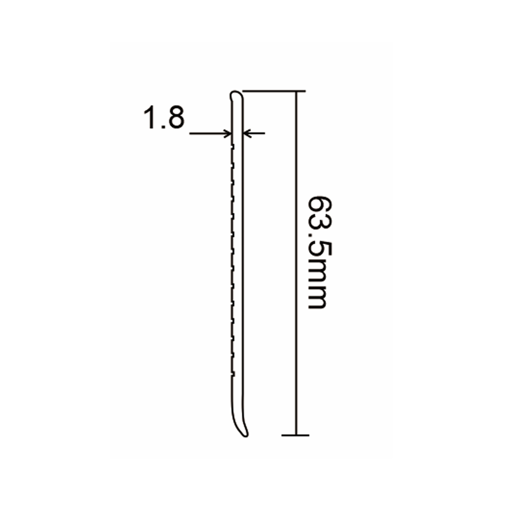 PVC S63-C Skirting Board