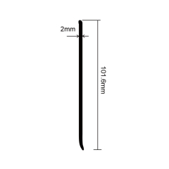 PVC S100-C Skirting Board