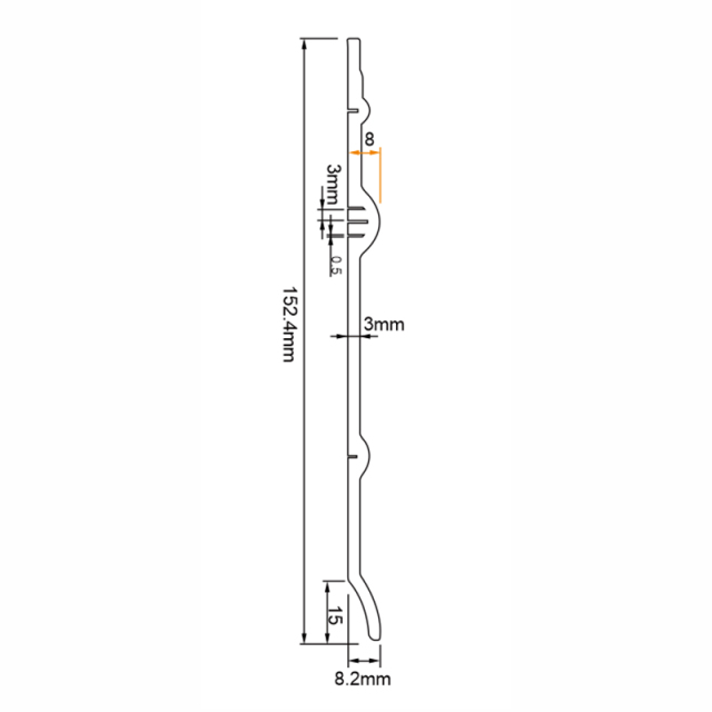 PVC S152-G Skirting Board