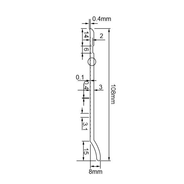 PVC S108-D Skirting Board